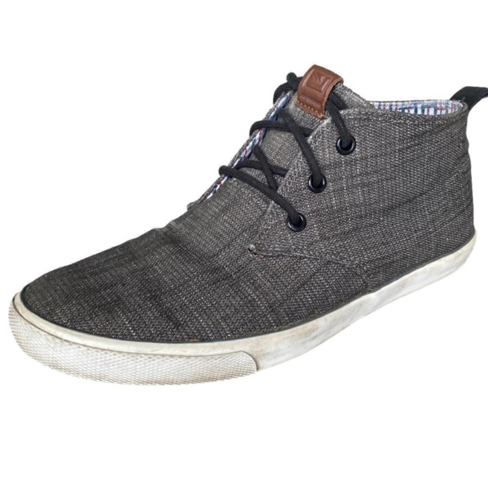 Ben Sherman Grey Bradford Chukka Runner Casual Sneaker Lace Up Shoe Size 8.5